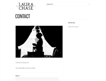 Tablet Screenshot of laurachase.com